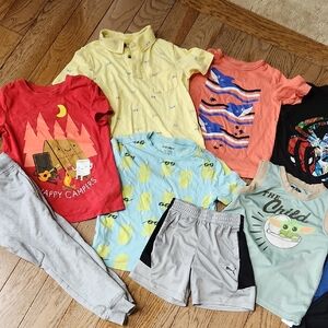 Colorful Kids' Clothing Set
